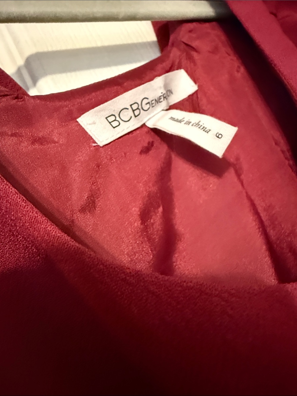 BCBGirls Raspberry Ruffle Sleeve Mini Dress - Picture 3 of 4